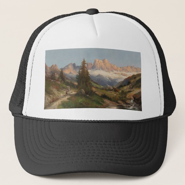 Gorra De Camionero Karl Kaufmann en los Dolomitas (Anverso)