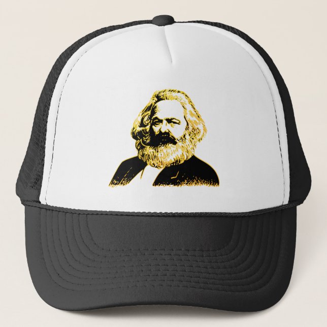 Gorra De Camionero Karl Marx (Anverso)