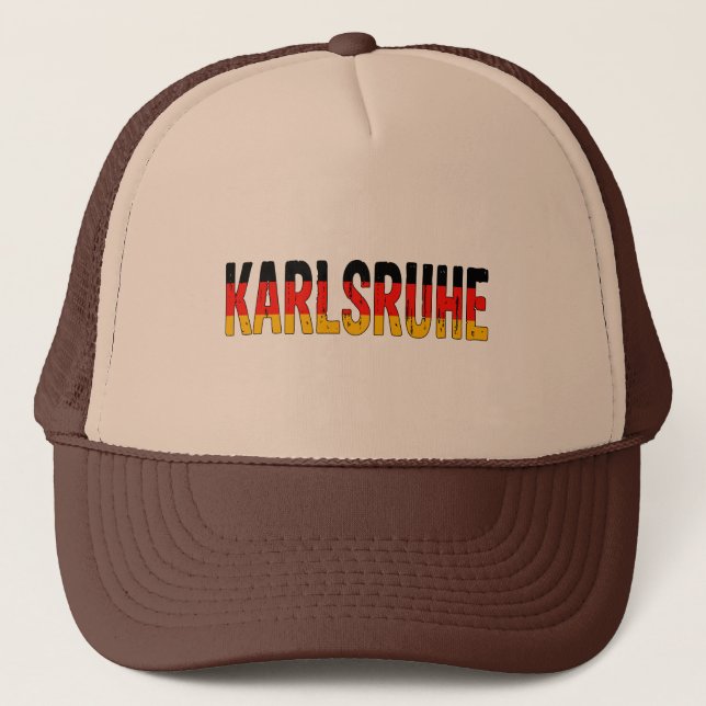 Gorra De Camionero Karlsruhe Alemania (Anverso)