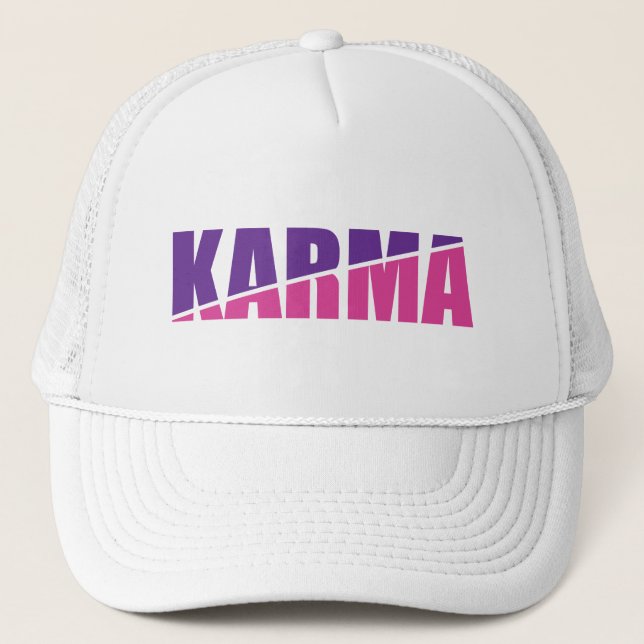 GORRA DE CAMIONERO KARMA (Anverso)
