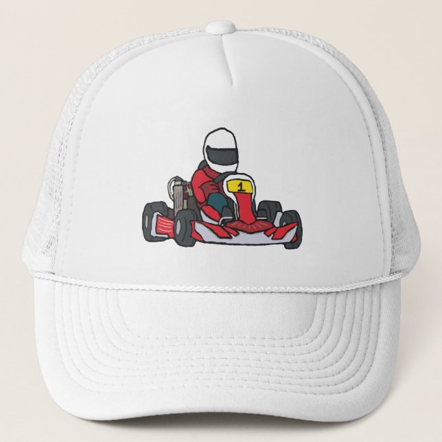 Gorra De Camionero Karting (Anverso)