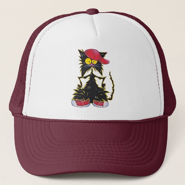 Gorra De Camionero Kat fresco Hip Hop (Anverso)