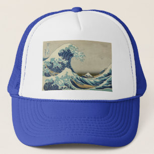 Gorra De Camionero Katsushika Hokusai: La Gran Ola en Kanagawa