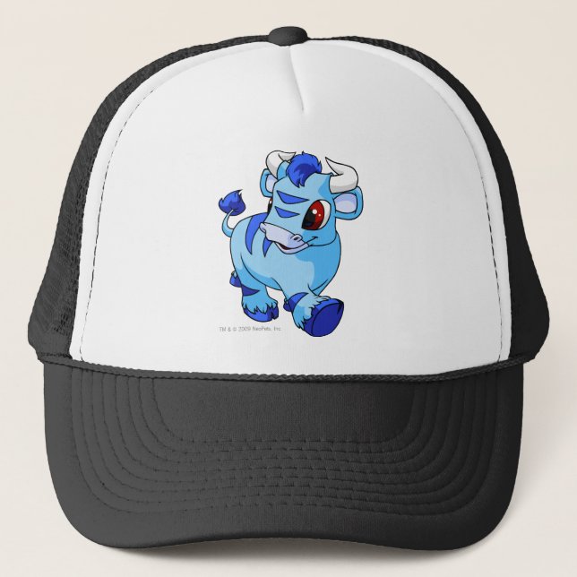 Gorra De Camionero Kau azules (Anverso)