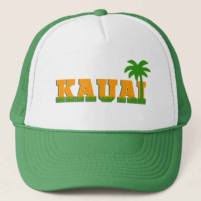 Gorra De Camionero Kauai Hawaii (Anverso)