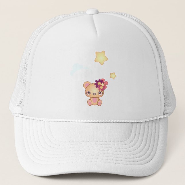 Gorra De Camionero Kawaii Bear (Anverso)