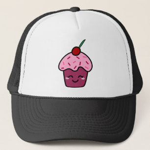 Gorra De Camionero Kawaii Cupcake