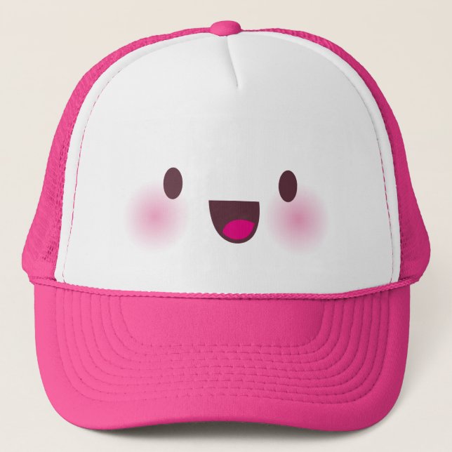 Gorra De Camionero Kawaii hace frente (Anverso)