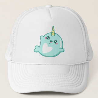 Gorra De Camionero Kawaii Narwhal