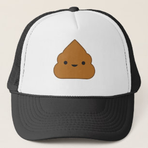 Gorra De Camionero Kawaii Poop Trucker Hat