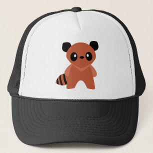 Gorra De Camionero Kawaii Tanuki