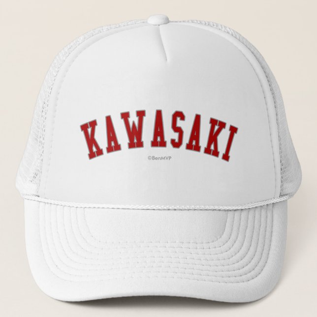 Gorra De Camionero Kawasaki (Anverso)