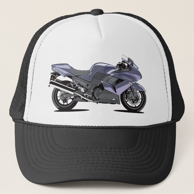 Gorra De Camionero Kawasaki Ninja (Anverso)