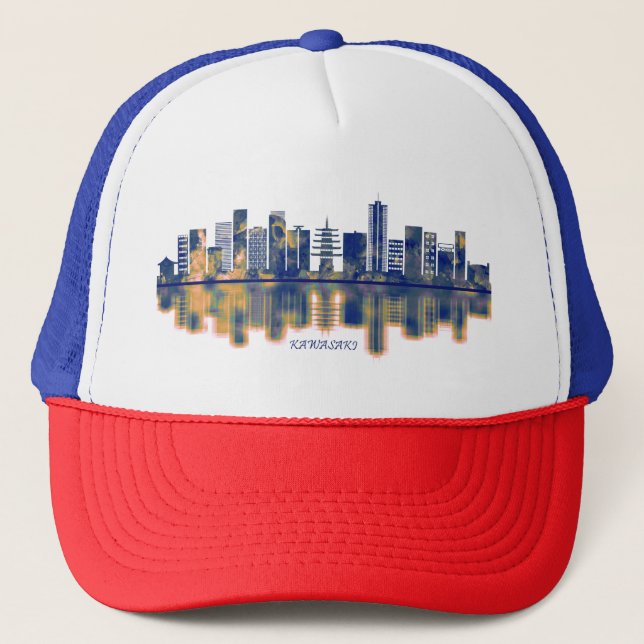 Gorra De Camionero Kawasaki Skyline (Anverso)