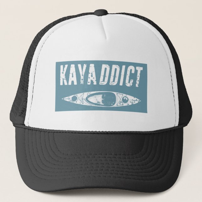Gorra De Camionero Kayak Addict (Anverso)