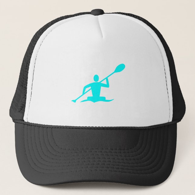 Gorra De Camionero Kayak - Cian (Anverso)