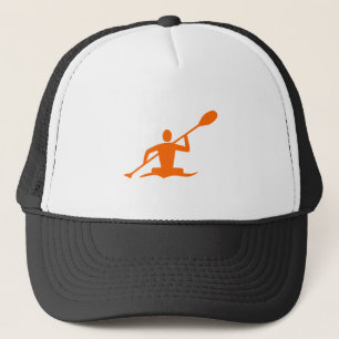 Gorra De Camionero Kayak - Naranja