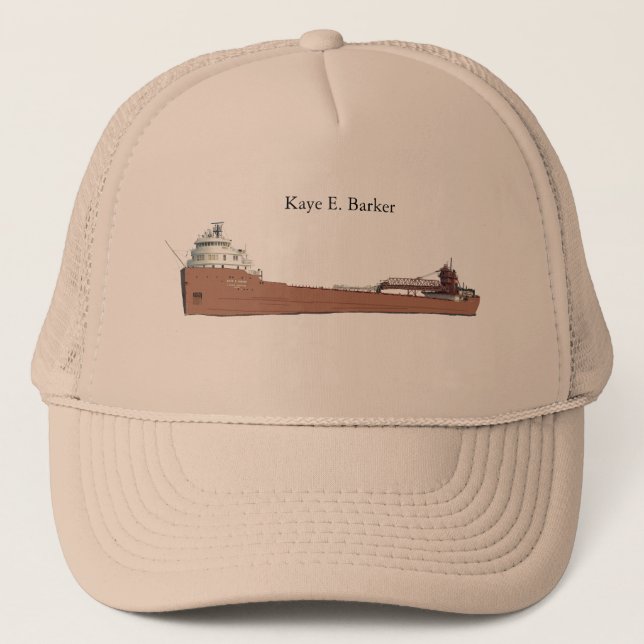 Gorra De Camionero Kaye E. Barker trucker hat (Anverso)