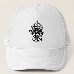 GORRA DE CAMIONERO KEEP CALM NO WORDS TURTLE BY MASANSER
