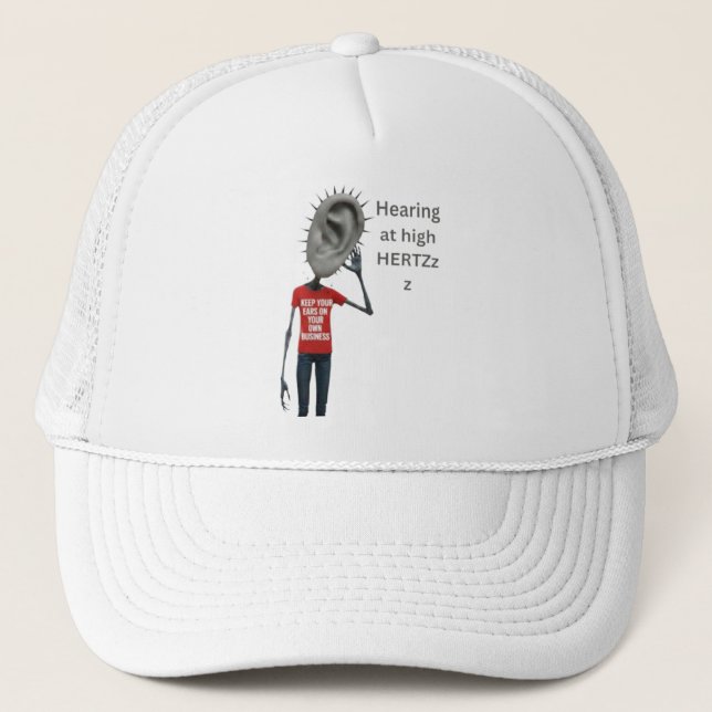 Gorra De Camionero Keep your ears on your own business (Anverso)