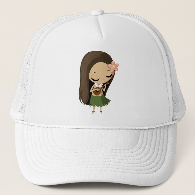 Gorra De Camionero Keilana el chica de Hula (Anverso)