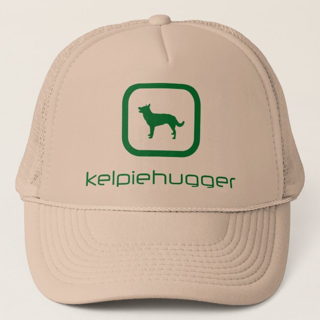 Gorra De Camionero Kelpie australiano (Anverso)