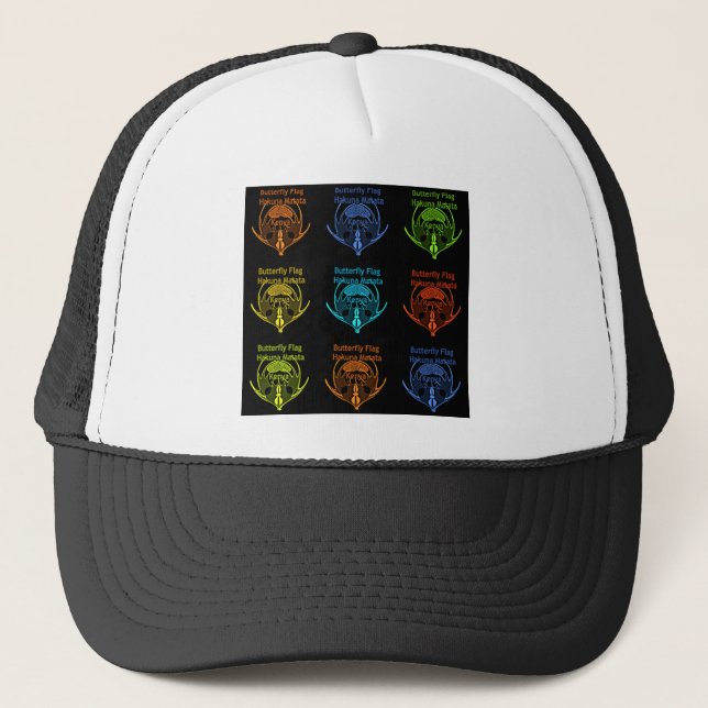 Gorra De Camionero Kenia Hakuna Matata (Anverso)