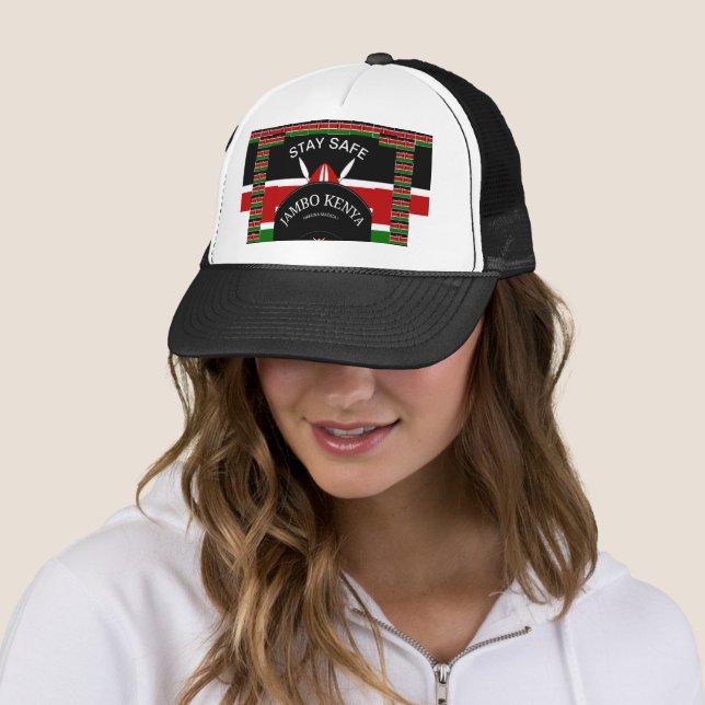 Gorra De Camionero Kenia se mantiene segura y segura (In situ)