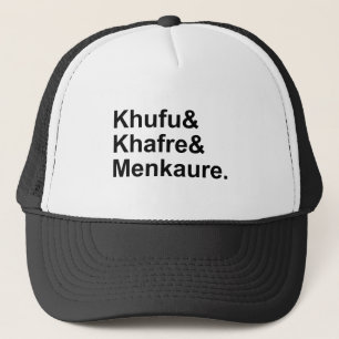 Gorra De Camionero Keops, Kefrén, Micerino Pirámides de Egipto & Gi