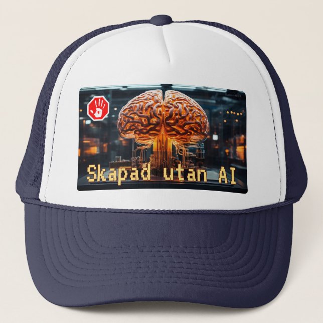 Gorra De Camionero Keps — Artificial intelligence (Anverso)