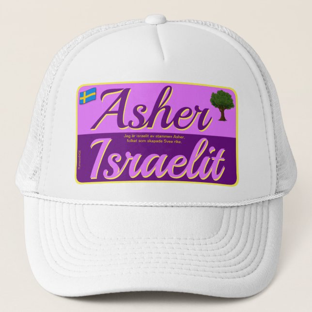 Gorra De Camionero Keps — Asher (Anverso)