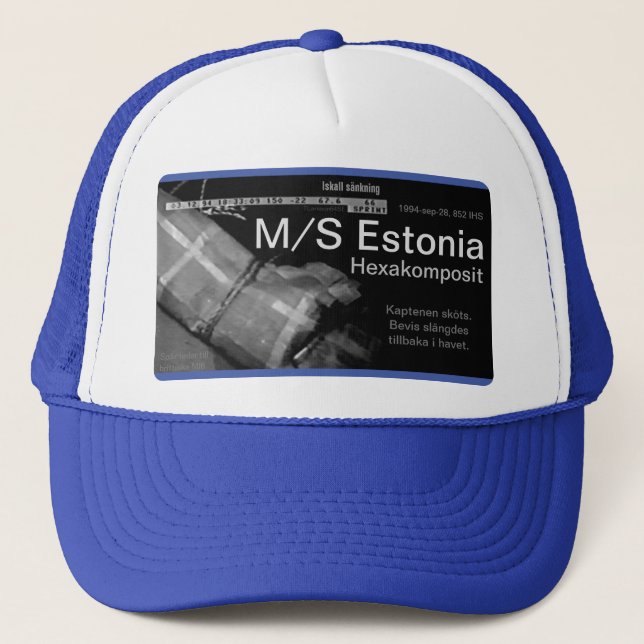 Gorra De Camionero Keps — Estonia (Anverso)
