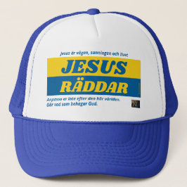 Gorra De Camionero Keps — Jesus räddar