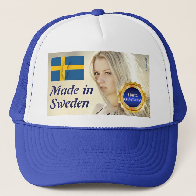 Gorra De Camionero Keps — Made in Sweden (Anverso)
