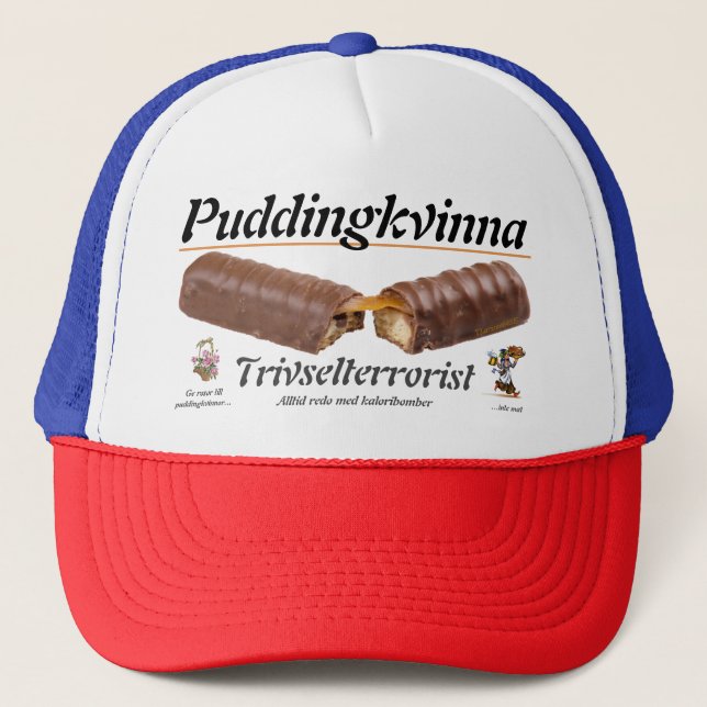 Gorra De Camionero Keps — Pudding (Anverso)