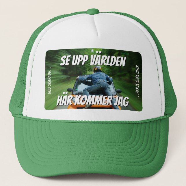 Gorra De Camionero Keps — Se upp världen (Anverso)