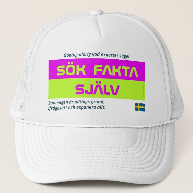 Gorra De Camionero Keps — Sök fakta (Anverso)