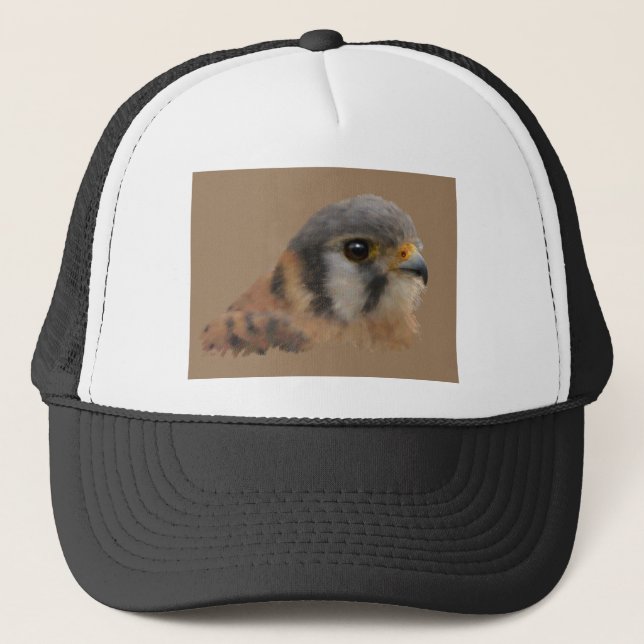 Gorra De Camionero Kestrel americano (Anverso)