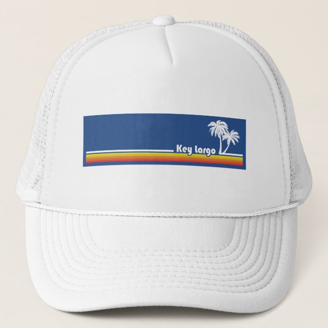 Gorra De Camionero Key Largo Florida (Anverso)