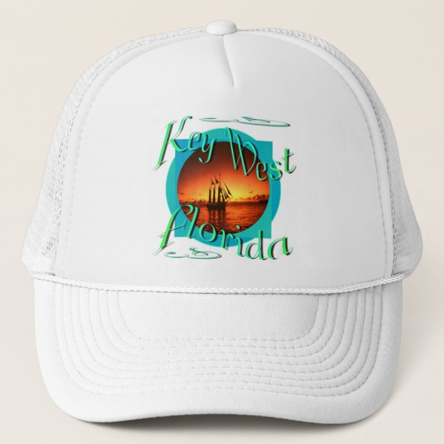Gorra De Camionero Key West la Florida (Anverso)