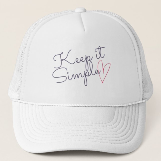 Gorra De Camionero Keychain (Anverso)