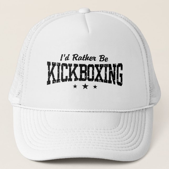 Gorra De Camionero Kickboxing (Anverso)