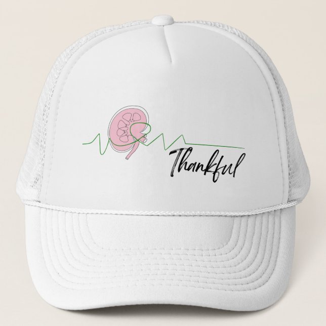 Gorra De Camionero Kidney Thankful (Anverso)