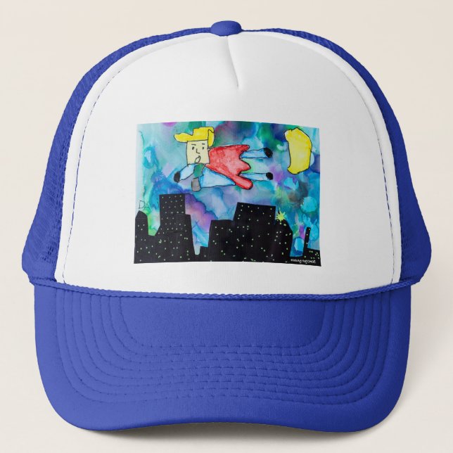 Gorra De Camionero KidsArt para CHOC - Super Hero (Anverso)