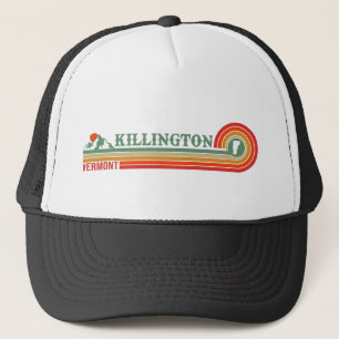 Gorra De Camionero Killington Vermont Retro Sunset Ski Souvenirs 60