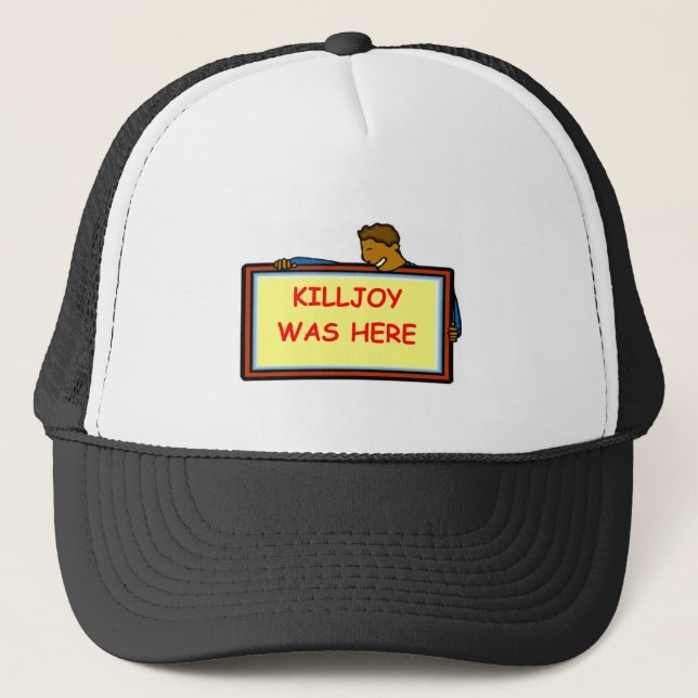 Gorra De Camionero killjoy (Anverso)