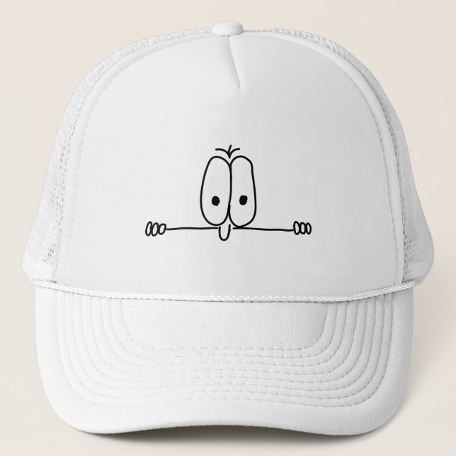 Gorra De Camionero Kilroy estaba aquí (Anverso)