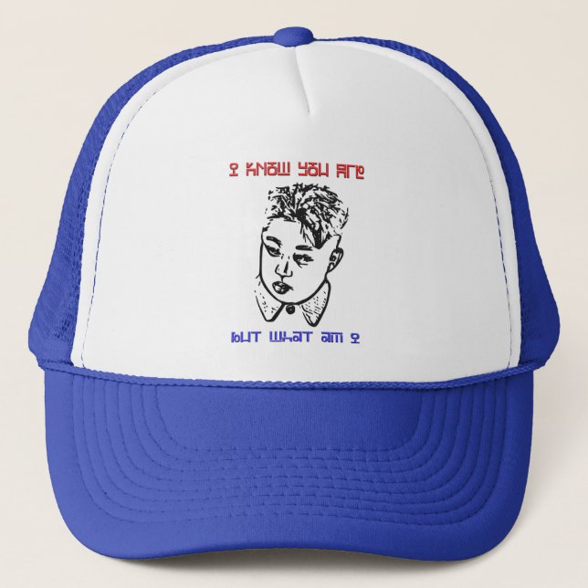 Gorra De Camionero Kim Jong Un - Tantrum (Anverso)
