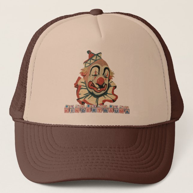 Gorra De Camionero Kindertrauma-Payaso (Anverso)