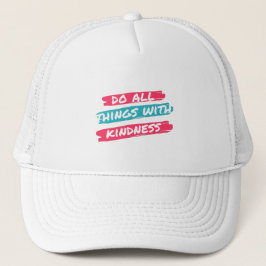 Gorra De Camionero Kindness Brush Stroke Streetwear Tee - Modern Aest